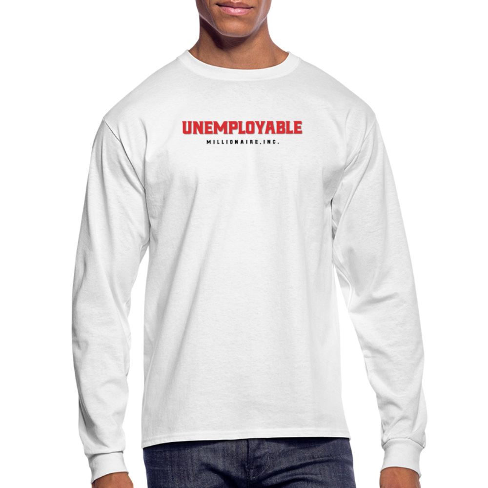 Men's Long Sleeve T-Shirt - Unemployable Millionaire