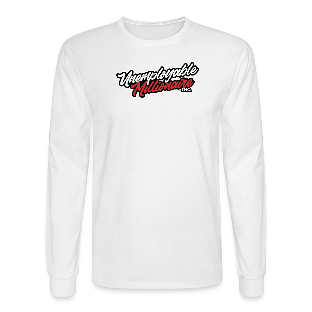 Men's Long Sleeve T-Shirt - Unemployable Millionaire