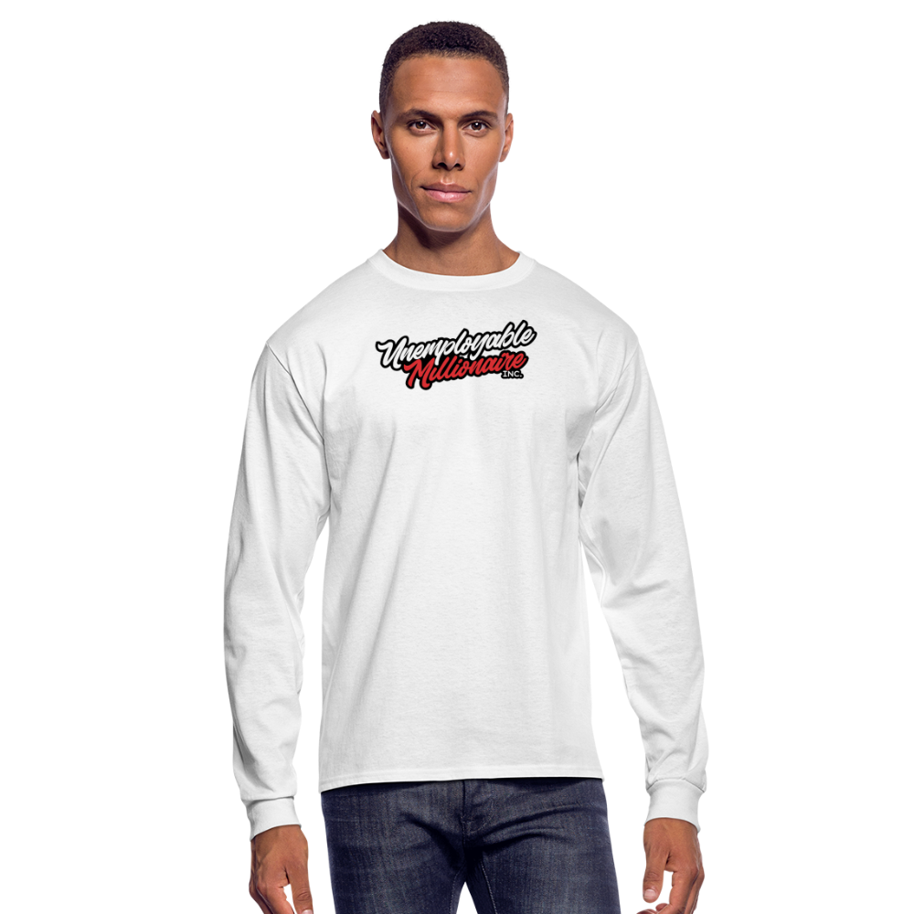 Men's Long Sleeve T-Shirt - Unemployable Millionaire